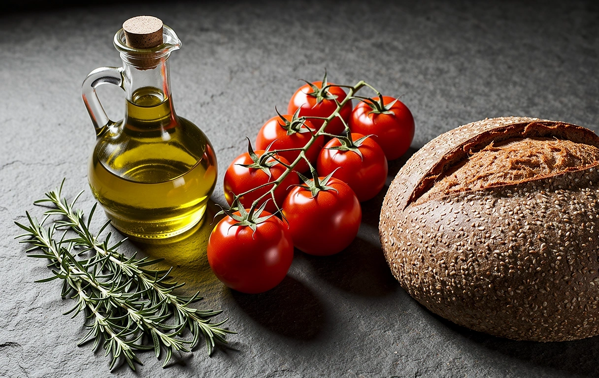 Ingredienti naturali mediterranei